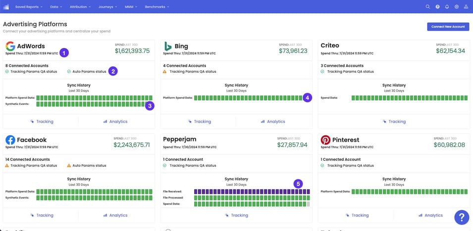 Data Status Reporting: Real-Time Data Visibility | Rockerbox