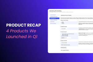 q1 product updates