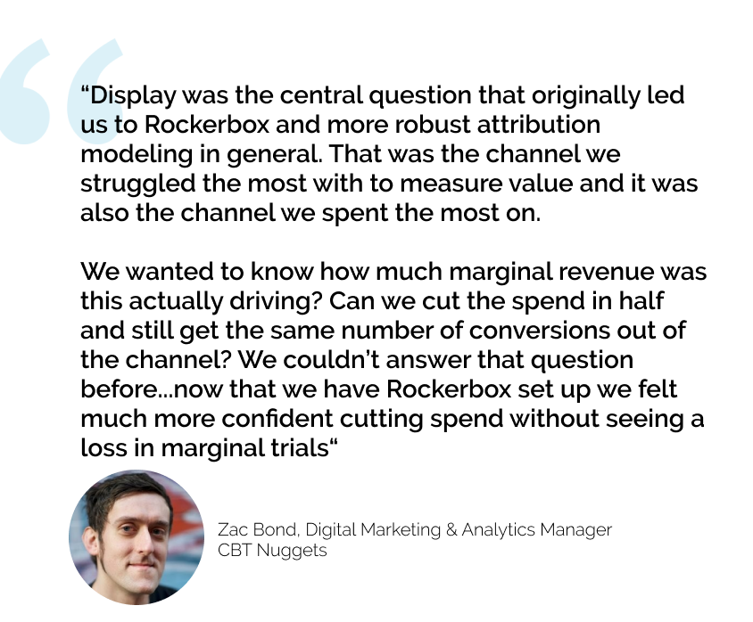How CBT Nuggets Uses Rockerbox to Build Marginal Attribution ...